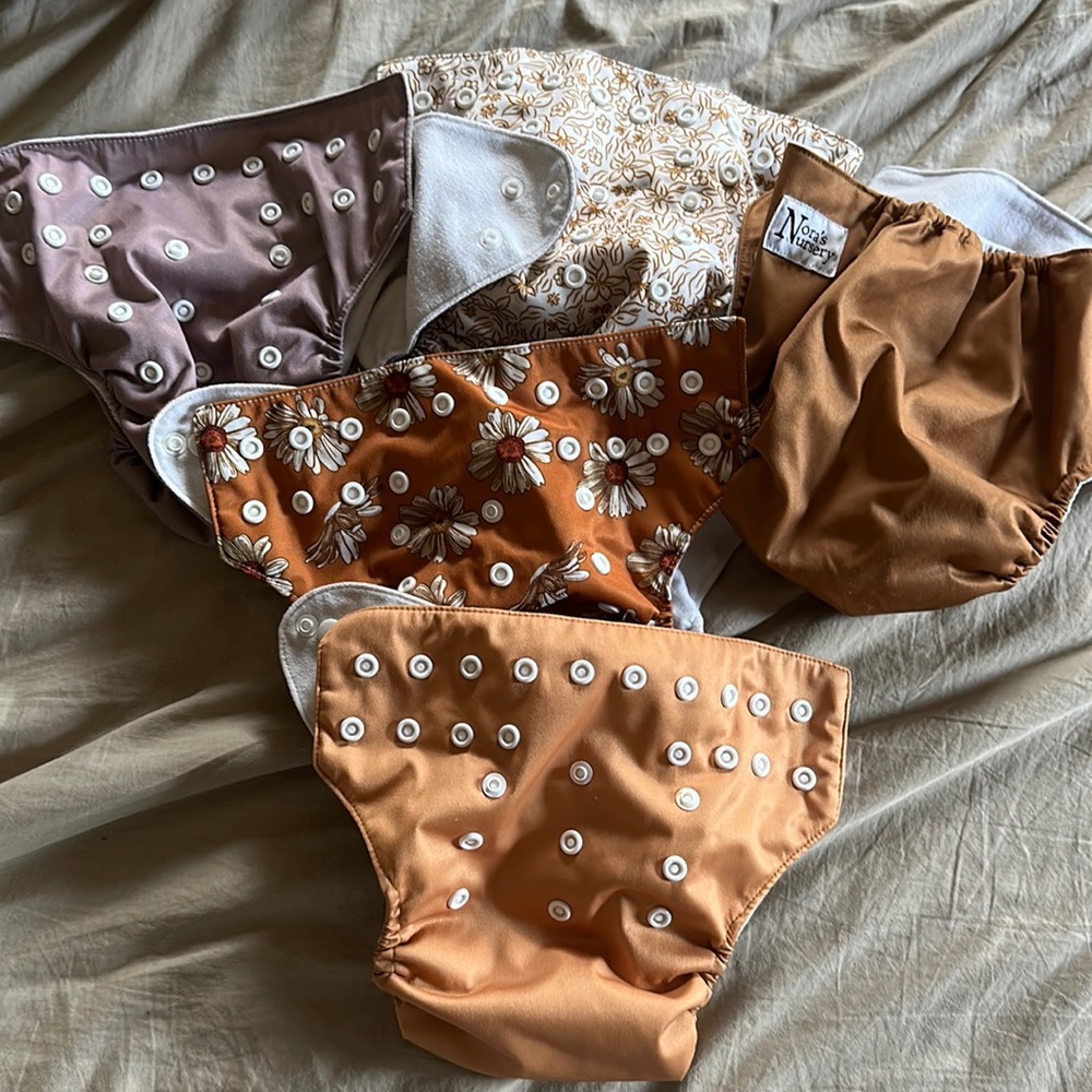 Cloth diaper girls bundle.